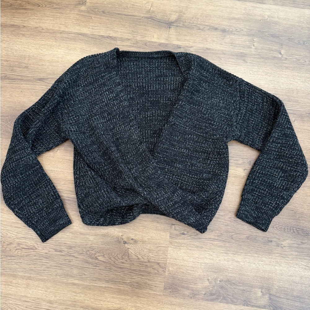 Black Knit Women's Sweater